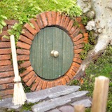 Detail keren, sebuah sapu